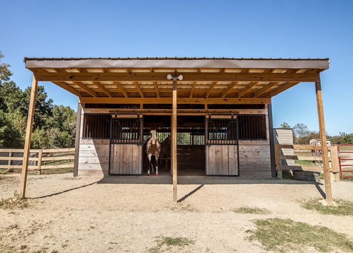 Run-in Shed