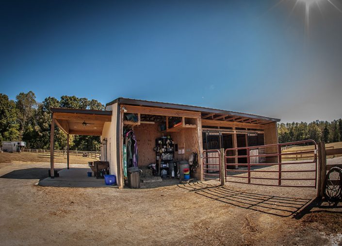 Run-in Shed