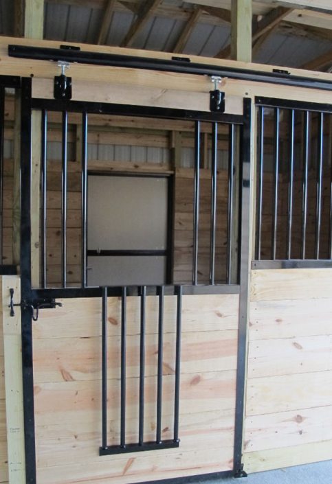 custom private horse barns