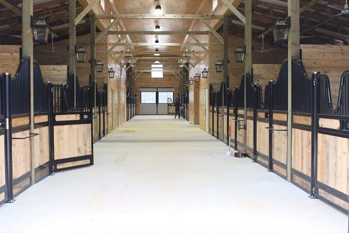 Commercial Horse Barns