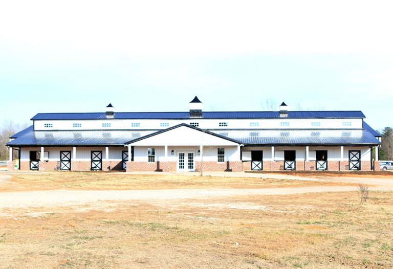 Commercial Horse Barns Hoof Print Construction