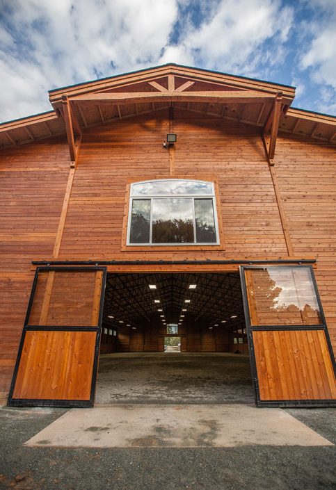 Commercial Horse Barns, Indoor Riding Arena