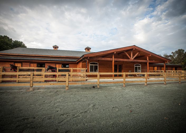 Commercial Horse Barns